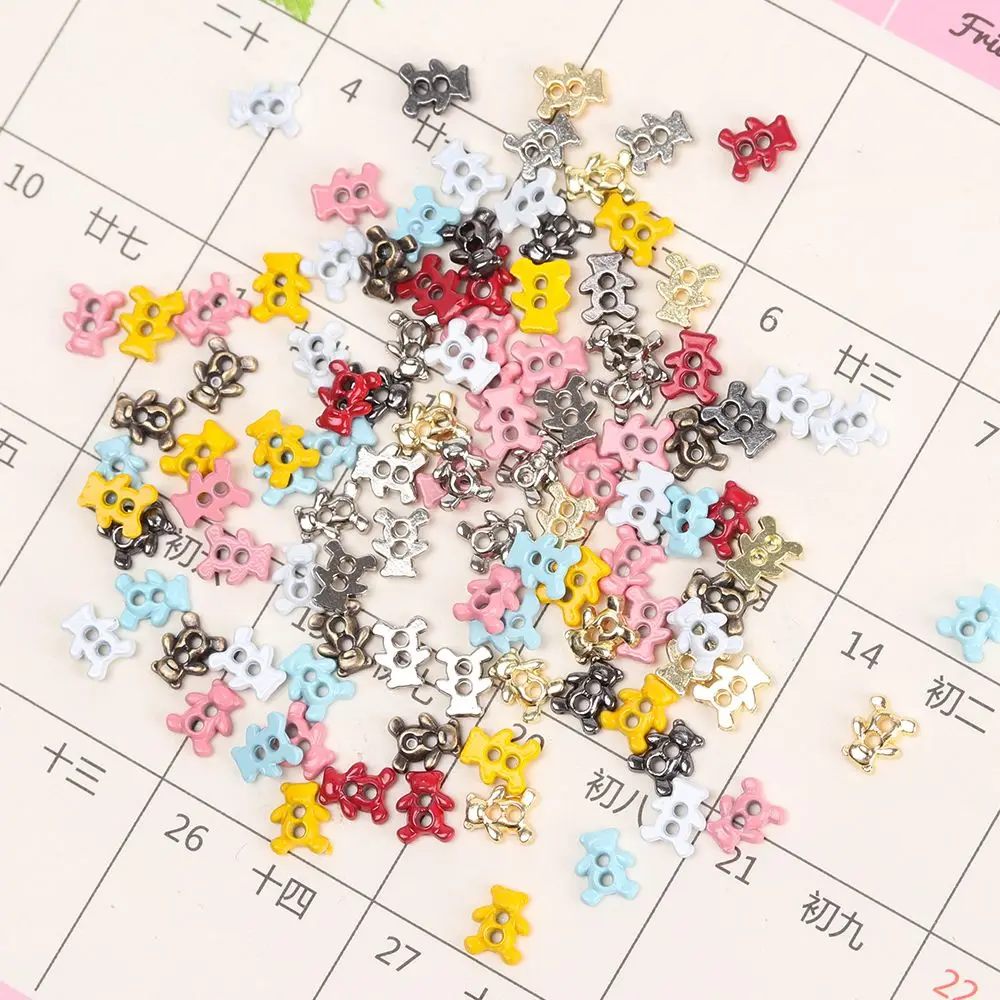 Аксессуары украшение с рисунком медведя Миниатюрные аксессуары сделай сам для