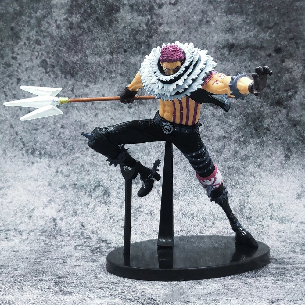 

One Piece Anime Figure BIG MOM Pirates Charlotte Katakuri Battle Stance PVC Action Figure Model Collection Toy for Children