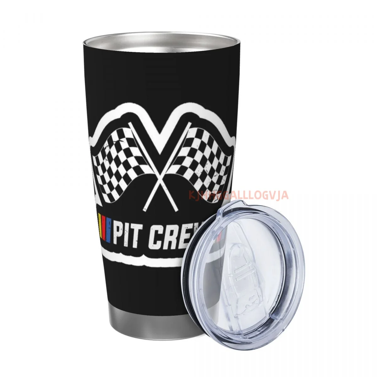 Изолированная термокофейная чашка из нержавеющей стали Pit Crew 20 унций кружка с