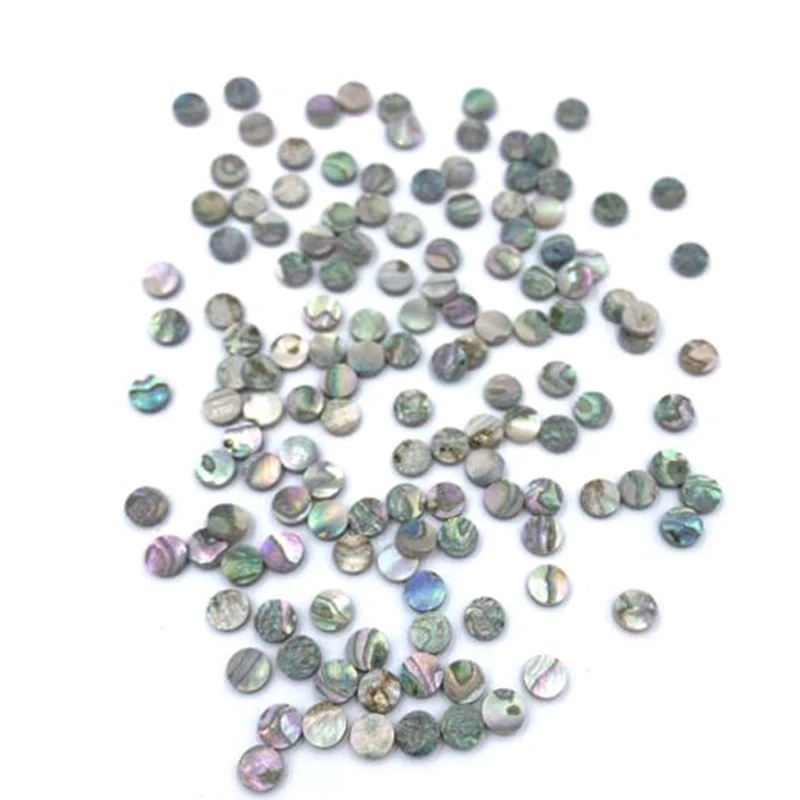 

500 Pcs New Zealand Abalone Musical Instrument Dots Inlay 6mm Fret Side Marker for Guitar Ukulele Bass