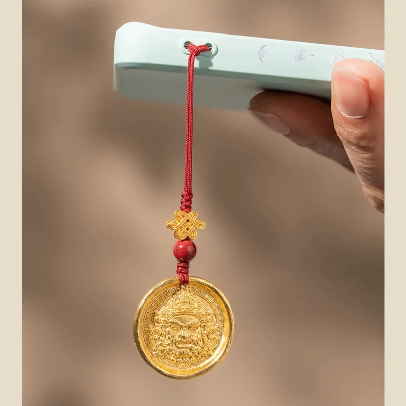 Тибетский ремешок для мобильного телефона с удачей подвеска-цепочка женский