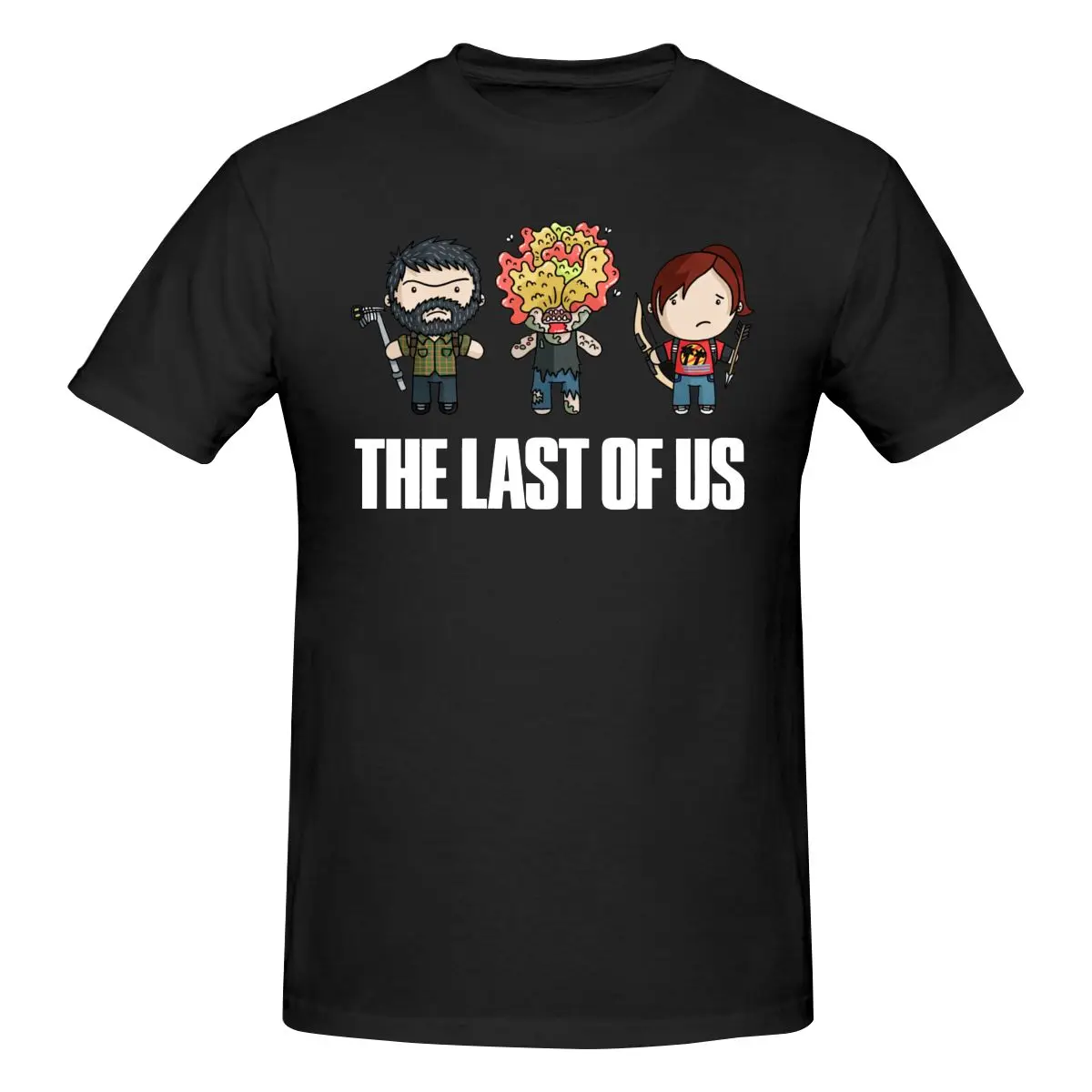 

The Last Of Us Ellie And Joel T Shirt Cotton Crewneck Custom Short Sleeve T Shirts