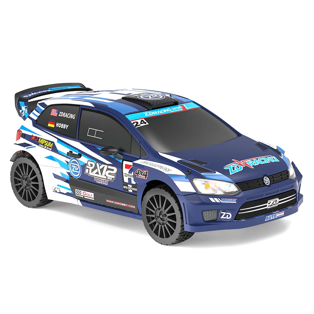 Фото ZD Racing RC Car Масштаб 1:12 Бесщеточный автомобиль RX12 70 км/ч Автомобиль 4WD 2200 мАч 350 м Раллийный автомобиль №3