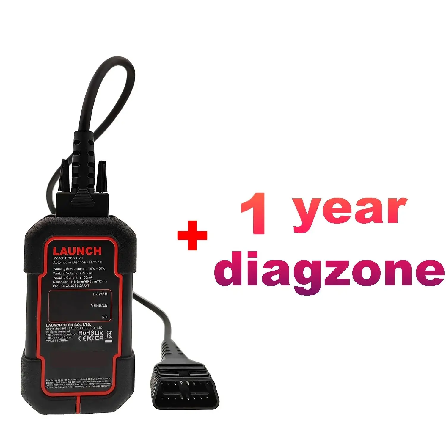 Запуск X431 DBScar VII 7 DBScar7 Поддержка CANFD CAN FD DOIP Протокол Bluetooth Разъем Сканер кода для