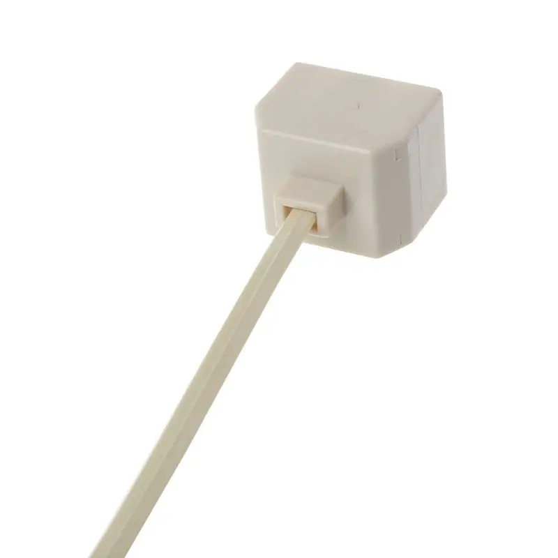 

Telephone Splitter RJ11 6P4C 1 Male to 2 Female Adapter RJ11 to RJ11 Separator Dropship