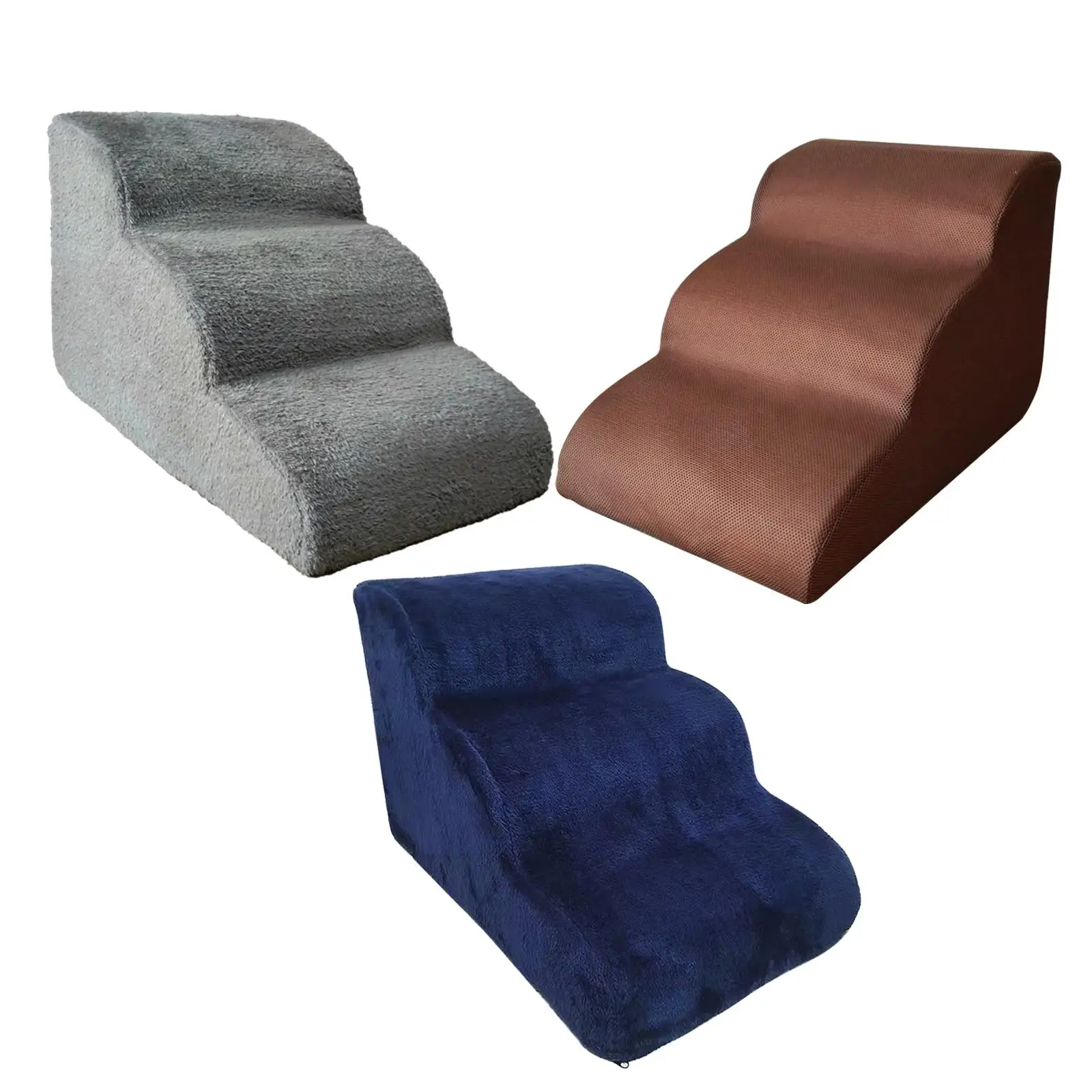 

Мягкая лестница для домашних животных, рампа для старых собак, маленькая кошка, губка, нескользящая лестница для собак, диван-кровать