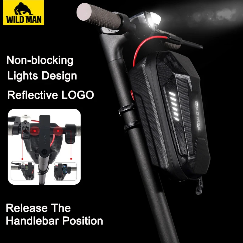 Сумка из ЭВА для электроскутера WILD MAN жесткая водонепроницаемая сумка хранения и