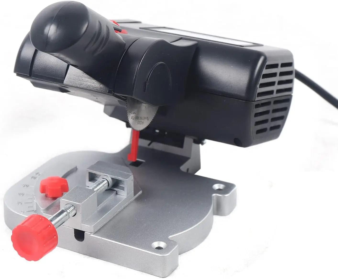 Настольная мини-пила для резки под углом 45 ° пила с 2 лезвиями металла дерева