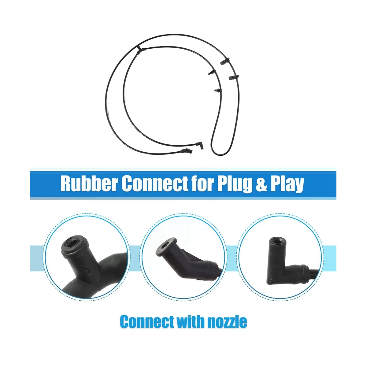 Форсунка жидкости для омывателя лобового стекла 55079200AD Grand for Durango