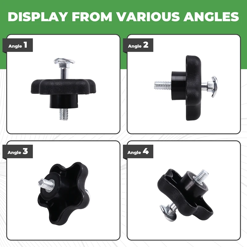 2 комплекта болтов и ручек для газонокосилок ручки комплект снегоочистителей