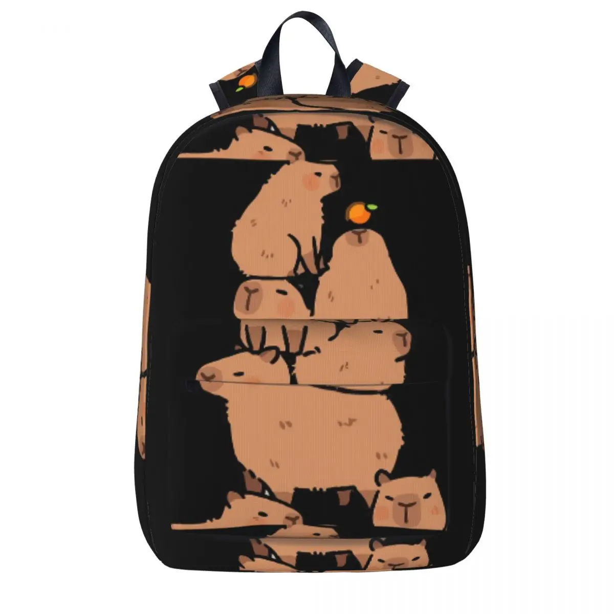 

Capybara Is My Spirit Animal Backpacks Student Book bag Shoulder Bag Laptop Rucksack Casual Travel Rucksack Children School Bag