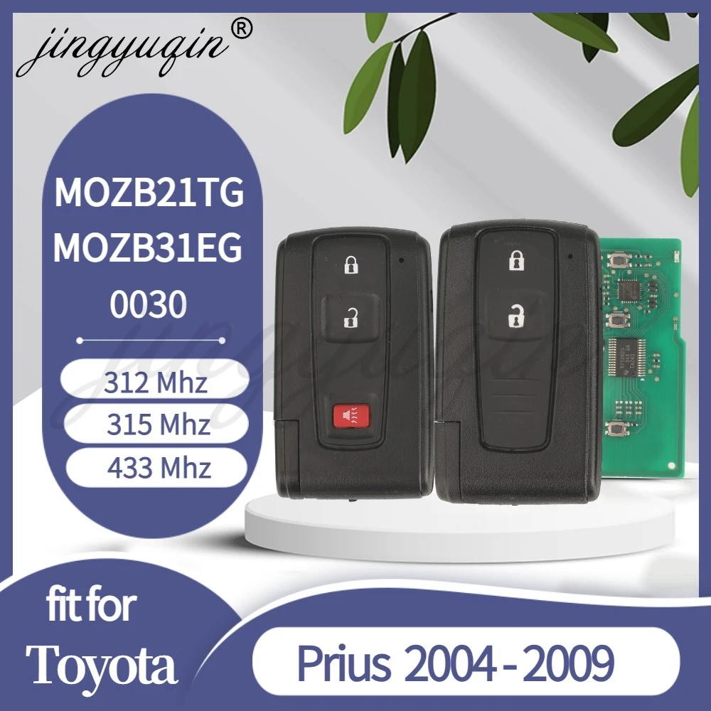 

Умный Бесключевой Дистанционный Ключ-брелок Toyota Prius 2004-2009 С Чипом 4D B9, 312/315/433 МГц