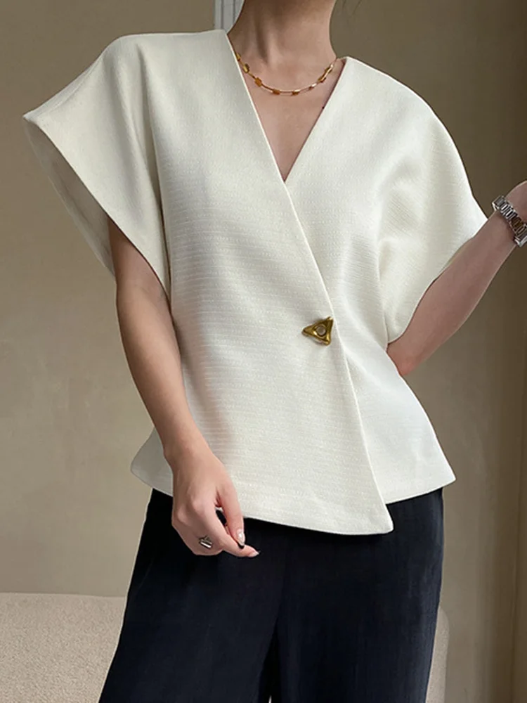 

Женская рубашка, лето 2023, новые повседневные Черные жилеты, топы