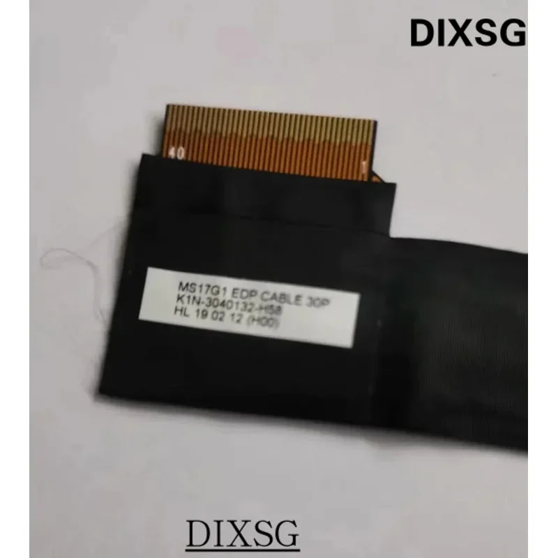 Новый оригинальный MSI gs75 ms17g1 MS-17G1 ноутбук ЖК-экран LVDS EDP гибкий кабель K1 N- 3040132 -H58 30п