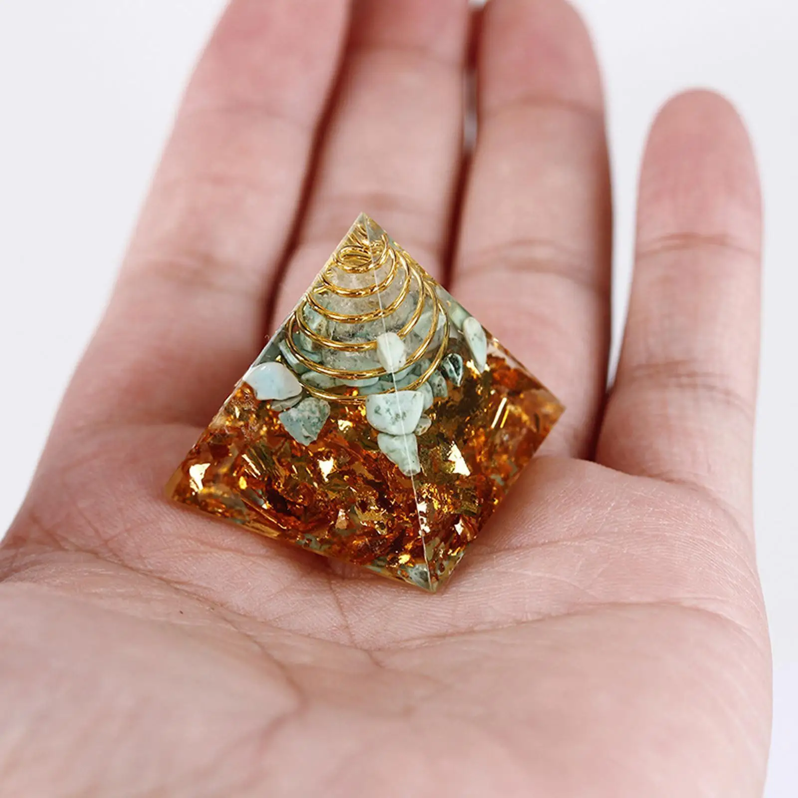 

Energy Generator Orgone Pyramid Crystals Peridot Healing Room Reiki Generator Chakra Decor Chakra Reiki Pyramid R5m0