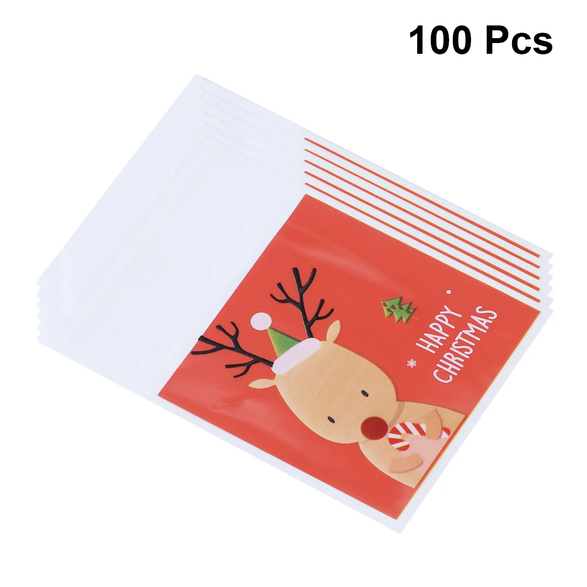 

Clear Gift Christmas Candy Treatsmall Gifts Cookie Cello Cellophane Elk Toast Transparentpackaging Bakeryholidaypouch Self