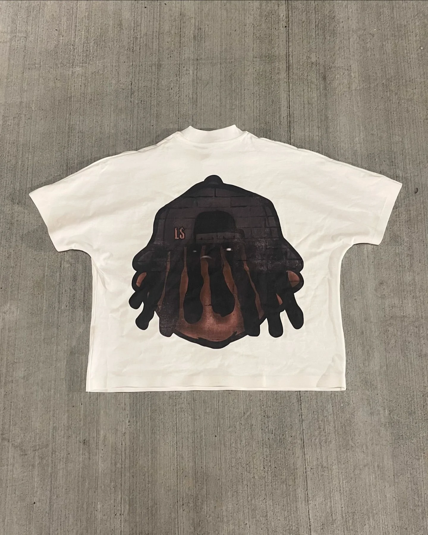 Футболка с коротким рукавом 2000s Y2K аватар из мультфильма готический принт