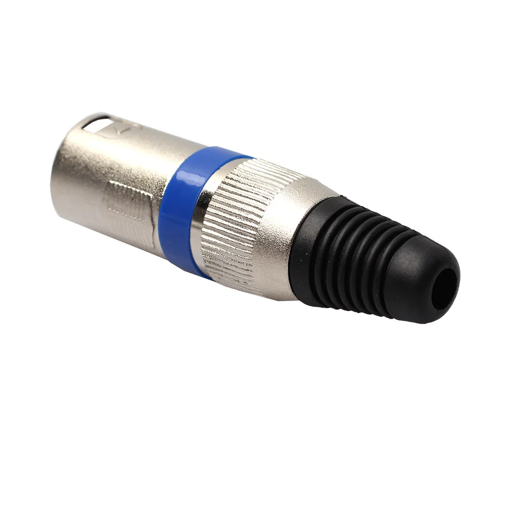 XLR Cannon штекер и гнездо для самостоятельной сборки аудиоразъем цветная Круглая