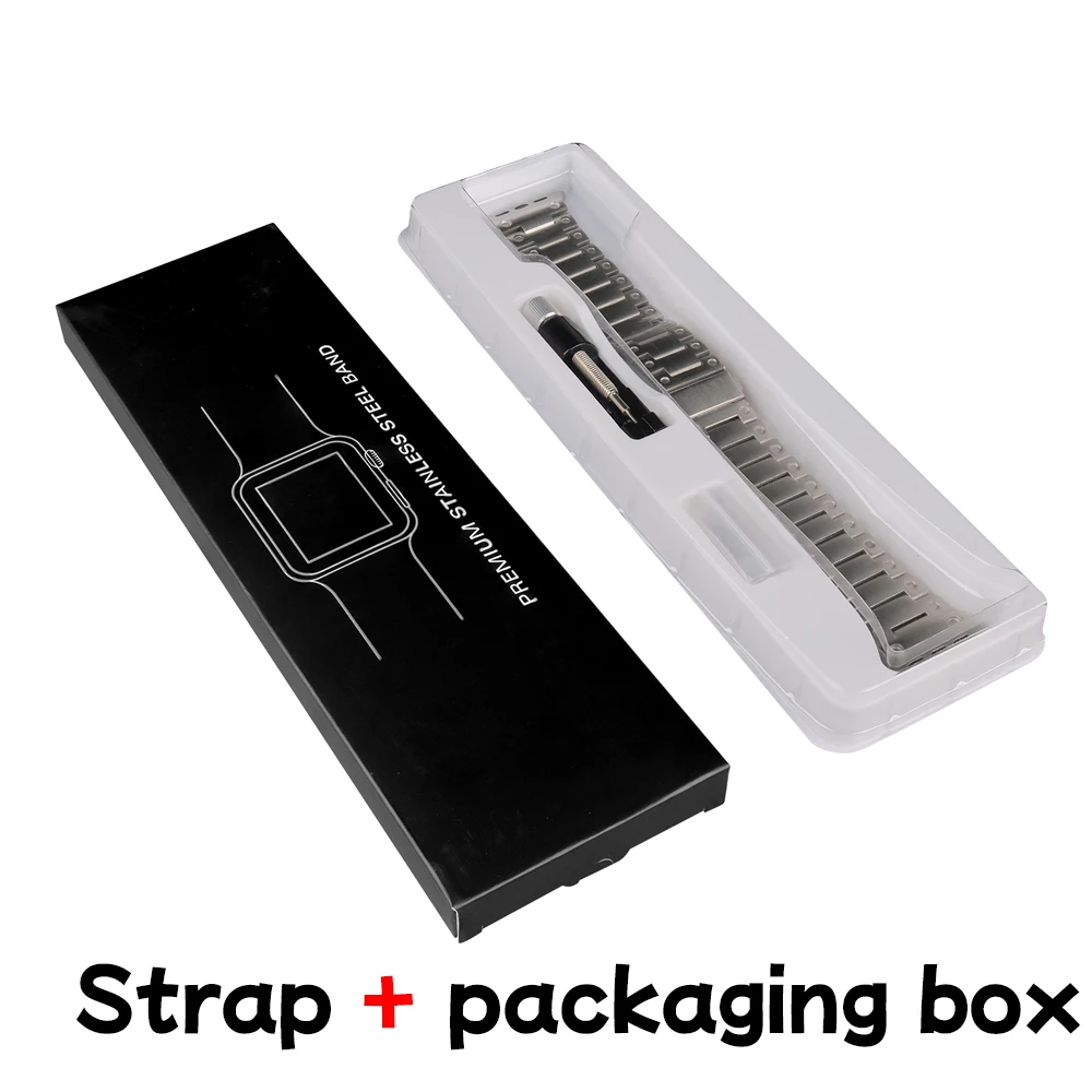 Metal Strap for Apple Watch ultra 49mm Band 45mm 41mm 44mm 40/38MM Stainless Steel smart watch wristband For iWatch 8 5 6 7 se 3