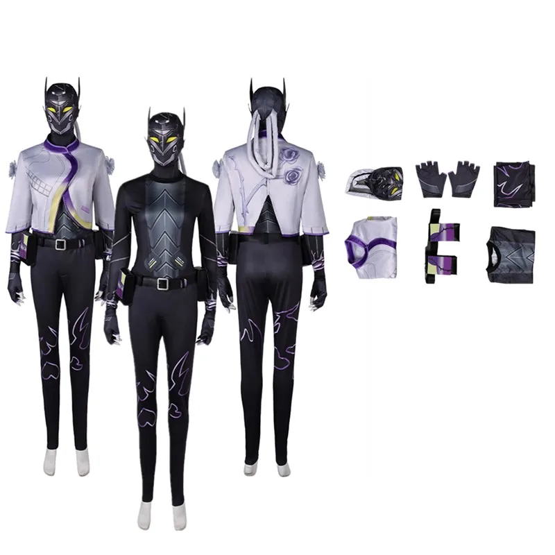 Костюм для косплея Valorant маскировочный костюм взрослых и женщин пальто брюки пояс