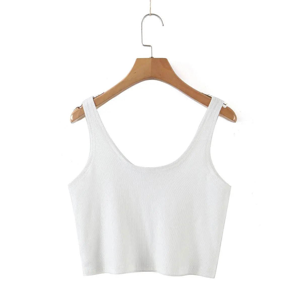 4XL Plus Size Short Tank Top Women Spring Summer Cotton Simple Neckline English Print Inner Underwaist Quality Curve Clothes