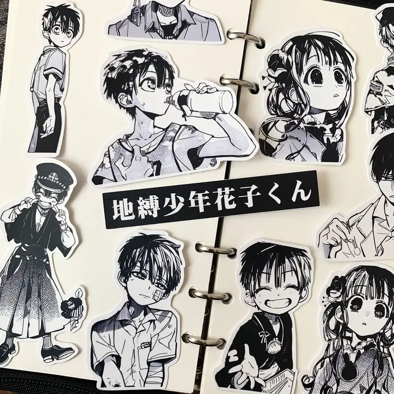 

Comic Sticker Toilet Bound Hanako Kun Sticker Comic Peripheral Ledger Laptop Suitcase Waterproof Sticker