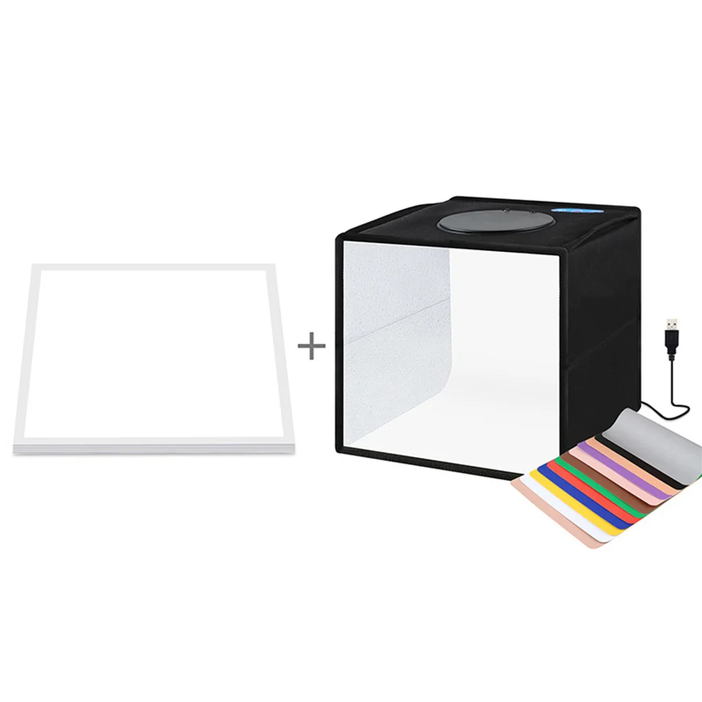 

Portable Lightbox Folding Softbox Photo Studio Shooting Tent Box 25CM Lighting Equipment Backdrops Kit Tabletop