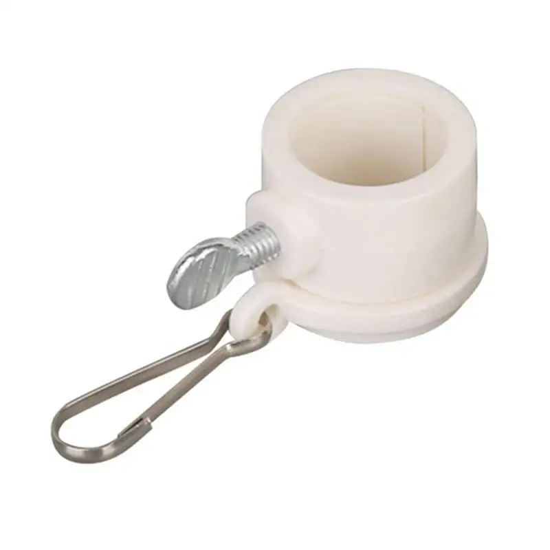 Набор пластиковых колец для флагштока, 2 шт., с фиксированной анти-обмоткой, вращающееся на 360 градусов кольцо для флагштока, Аксессуары для инструментов