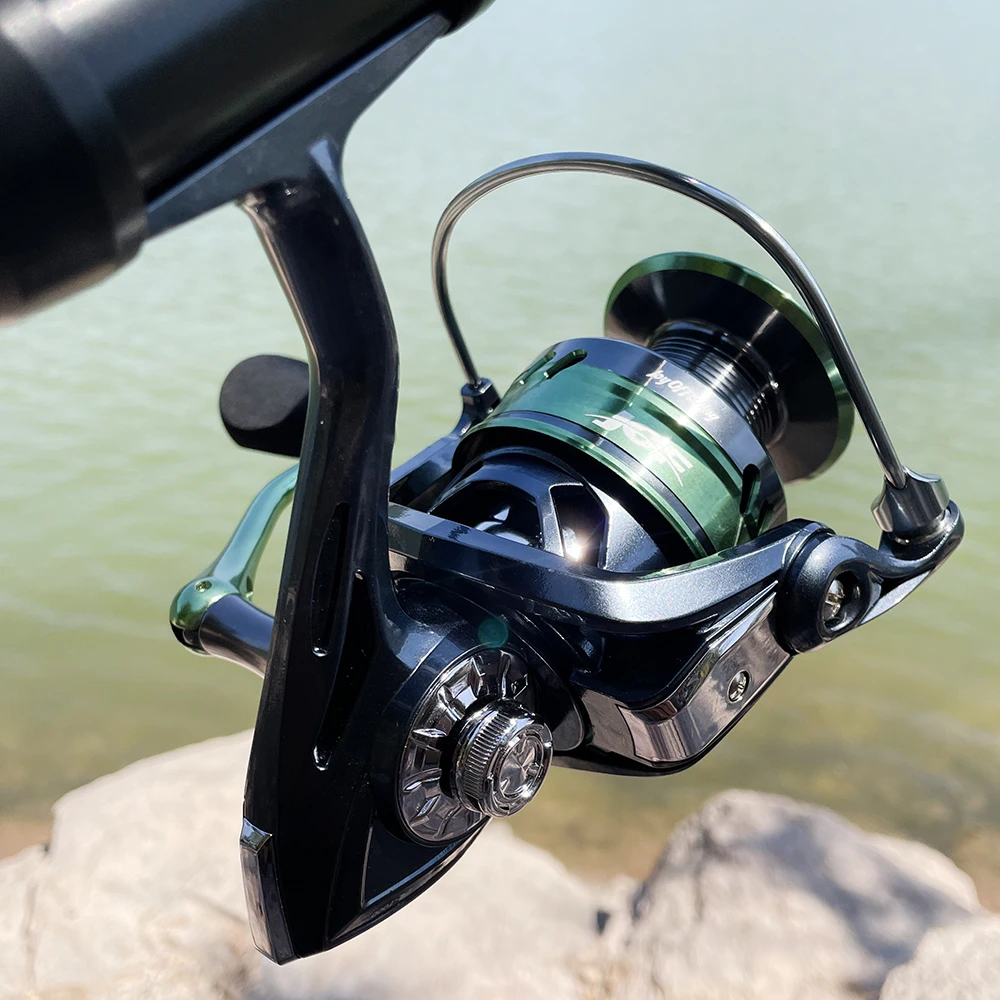

JOF Spinning Reel CR2000-7000 Series Spinning Wheel 5.2:1/4.7:1 Carp Fishing for Saltwater Freshwater Goods for Fishing