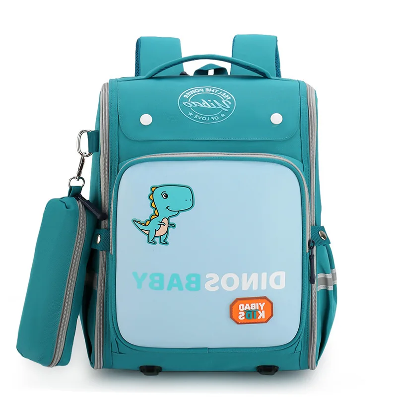 

Boys Backpacks for School Cartoon Dinosaur Waterproof 3D Folding Space Book Bag Kids Children Primary School Bag Girls Mochilas