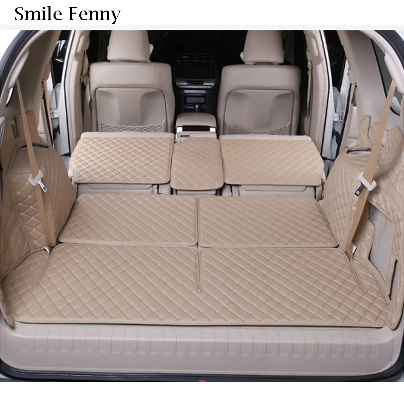 Фото Для Toyota Land Cruiser Prado 150 2010-2022 7, аксессуары для сидений, коврик для багажника автомобиля, защита от грязи, внутренняя подкладка, коврик для стайл... №3