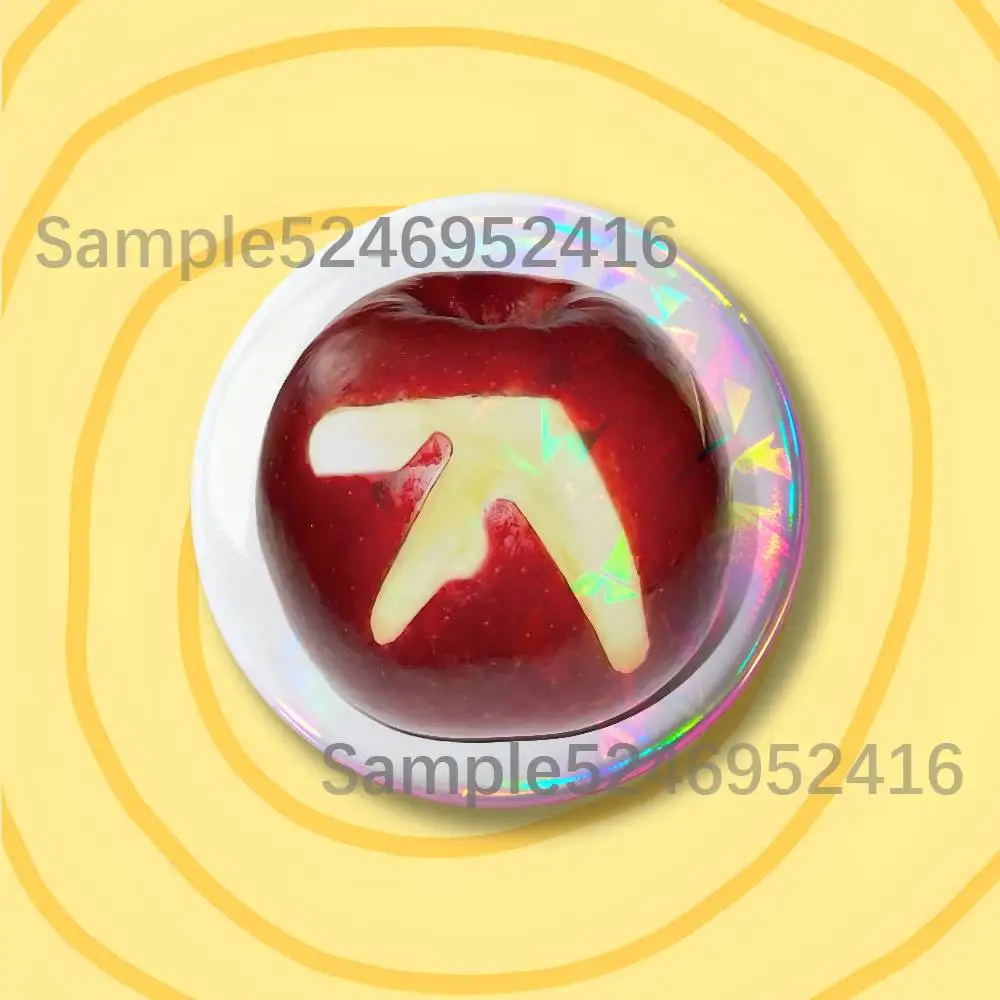 Креативная круглая брошь-значок A-Aphex Twin Xtal Syro Laser, нишевый дизайн, для рюкзаков и лацканов, аксессуары (art.: 3920db16203df) - 3920db16203df