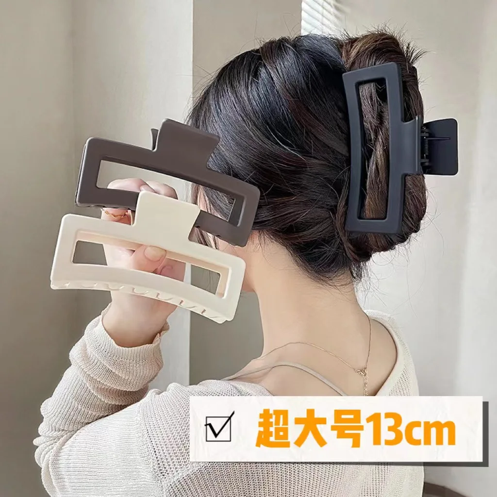 

13cm(5.12inch) Large Size Hairpin Crab Vintage Hair Claws Trendy Hair Clip Hair Accessories For Woman With Thick Hair