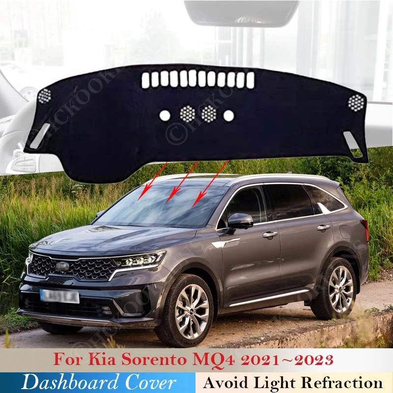 

Противоскользящий коврик для приборной панели Kia Sorento MQ4 2021 2022 2023