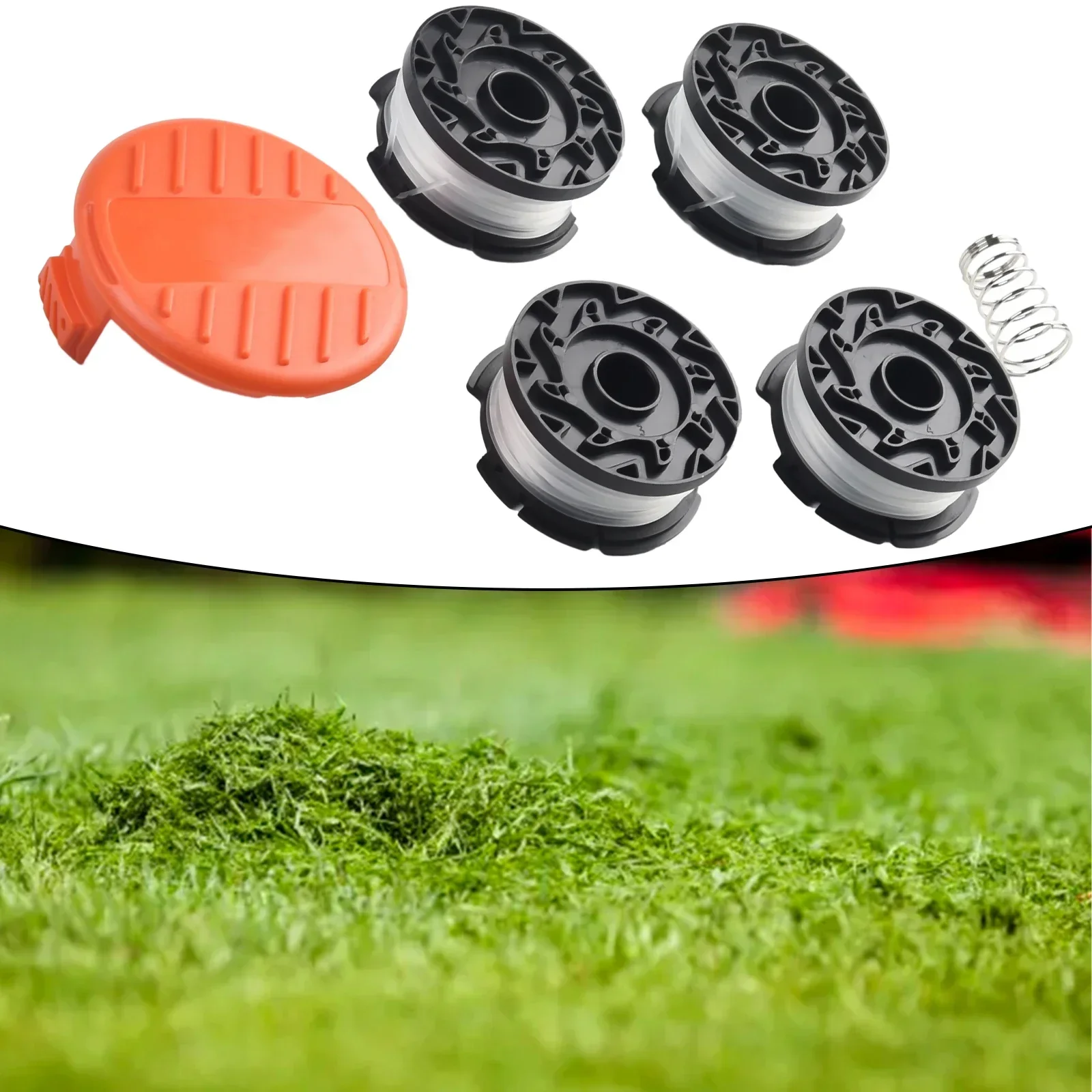 4 шт. крышка катушки триммера для Black &amp Decker GH 400 500 600 610 900 912 ST 6600 7000 7700 CST 1000 1200 2000 MTC220