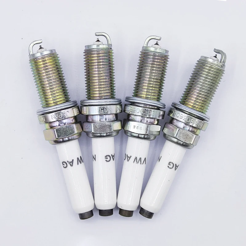 

4 шт. 06K905601B Лазерная платиновая Свеча зажигания для Audi A3 A4 A6 Allroad Q7 TT VW Golf Skoda Octavia Seat