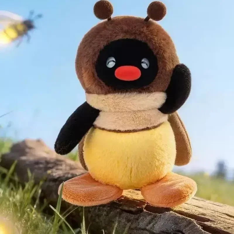 Фото Оригинальная серия плюшевых кукол Pingu Insect Series Blind Box: милые аниме-персонажи, коллекционные фигурки, декоративные игрушки, таинственная коробка, игрушки-сюрпризы, подарок №5