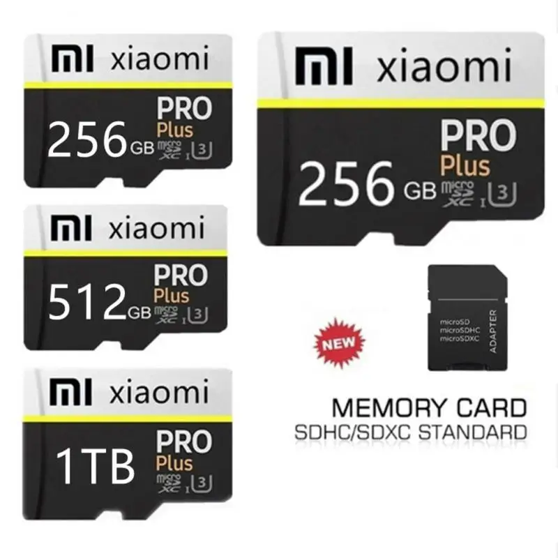 

Original XIAOMI Micro TF SD Card PRO PLUS Memory Card 512GB 256GB 128GB 64GB Flash Memory Card Class 10 micro sd Card For Phone