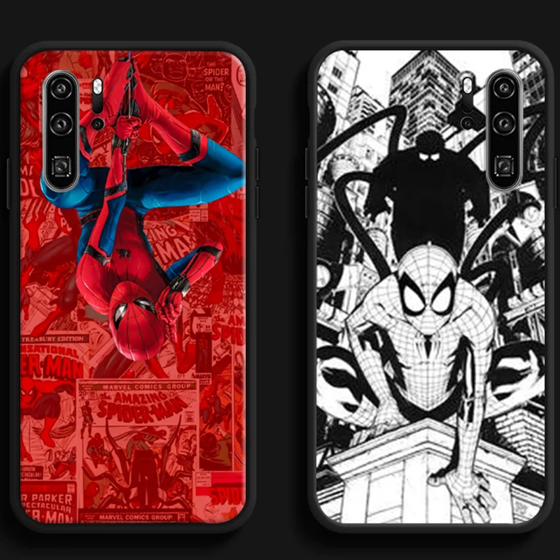 

Marvel Spiderman Phone Cases For Huawei Honor Y6 Y7 2019 Y9 2018 Y9 Prime 2019 Y9 2019 Y9A Carcasa Funda Coque