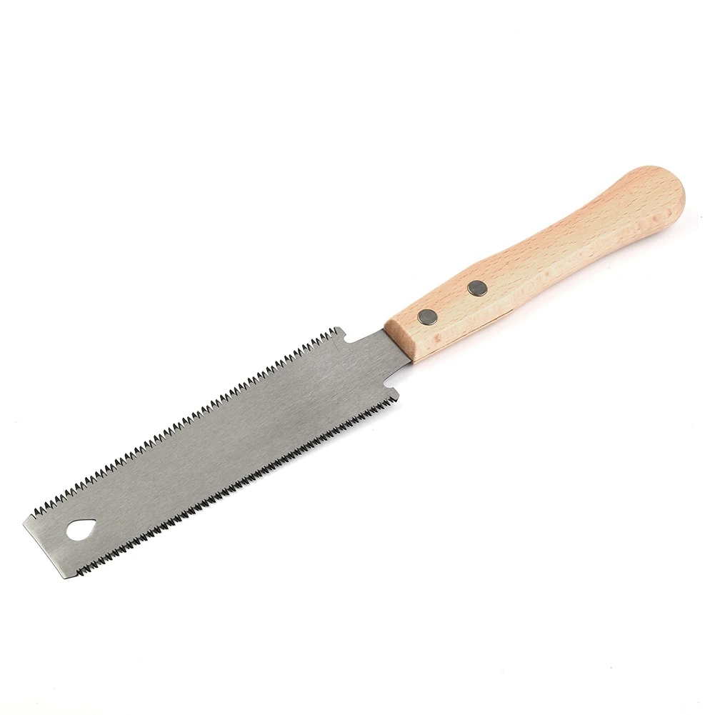 

Handsaw Cutting Tool Wood Handle Household Saws Labor-saving SK5 W/straight Handle 1 Pc Decoration Double-sided