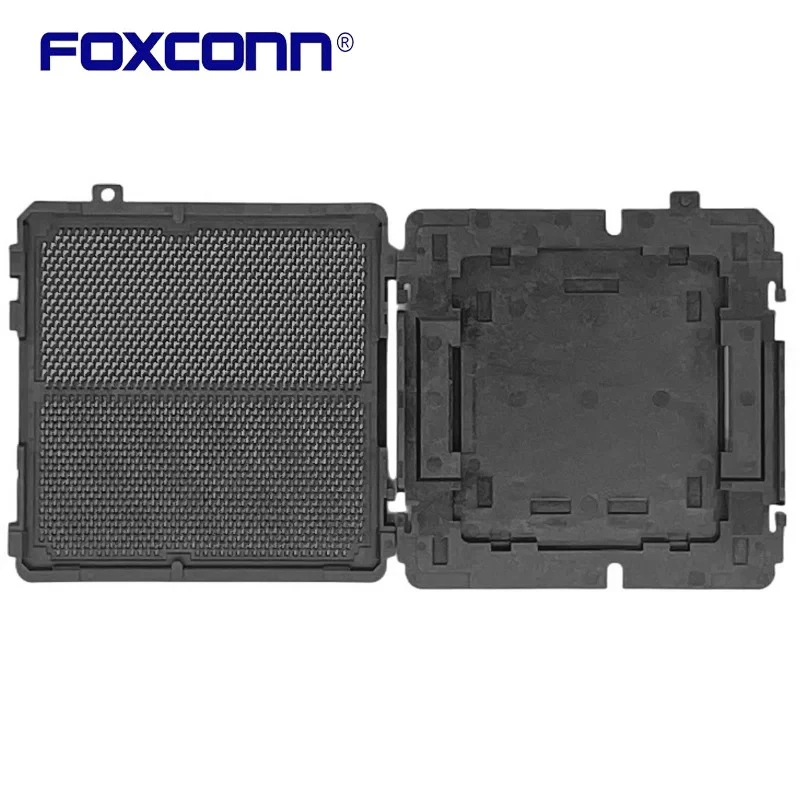 Фото Foxconn оригинальный 100% новый разъем для процессора AM5 LGA1718 для материнской платы ПК, основание BGA, большой держатель разъема с оловянным шариком, основание №2