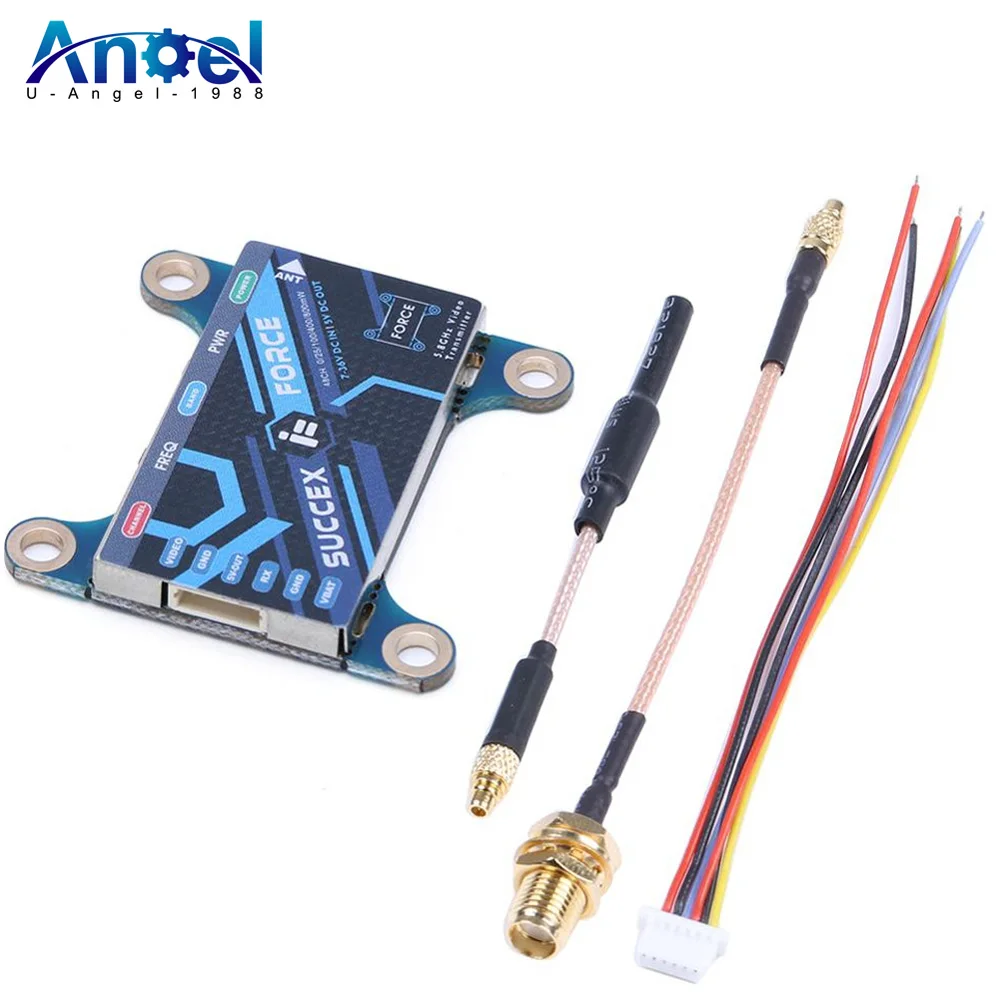 

iFlight SucceX Force MINI MICRO 5.8GHz 25mW 100mW 200MW 400MW 600MW 800MW VTX Adjustable MMCX Connector for FPV Mini RC Drone