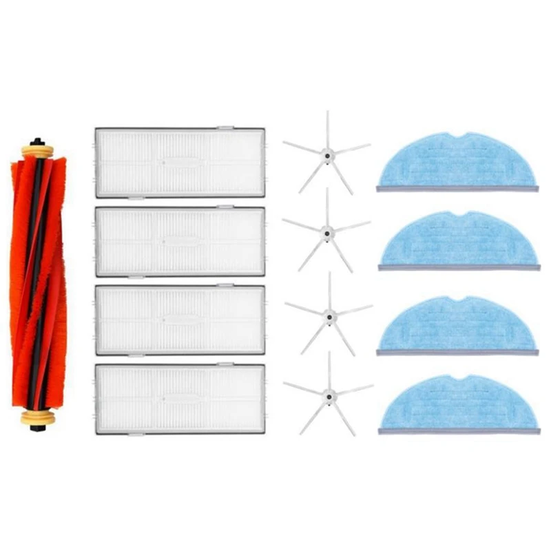

Replacement Main Brush Washable Mop Cloth Cleaning Pads Brushes For Roborock T7S S7 T7S Plus Sweeping Robot Accessories