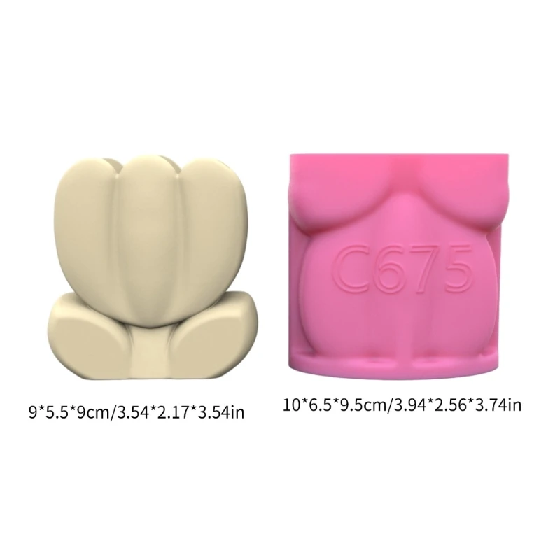 Креативная форма для тюльпанов сочные цветочные горшки держатель ручек