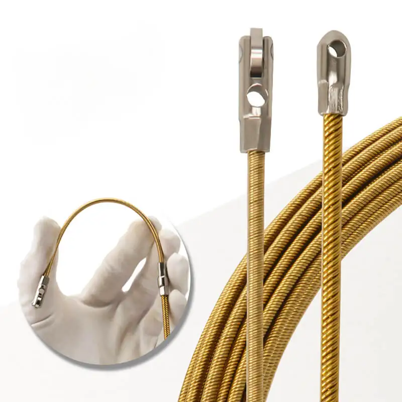 

Wire Lead Threading Device Tool Rope Pulling Device for Electrician with Pulley Dark Wire Lead Electrical Cable Pulle Universal