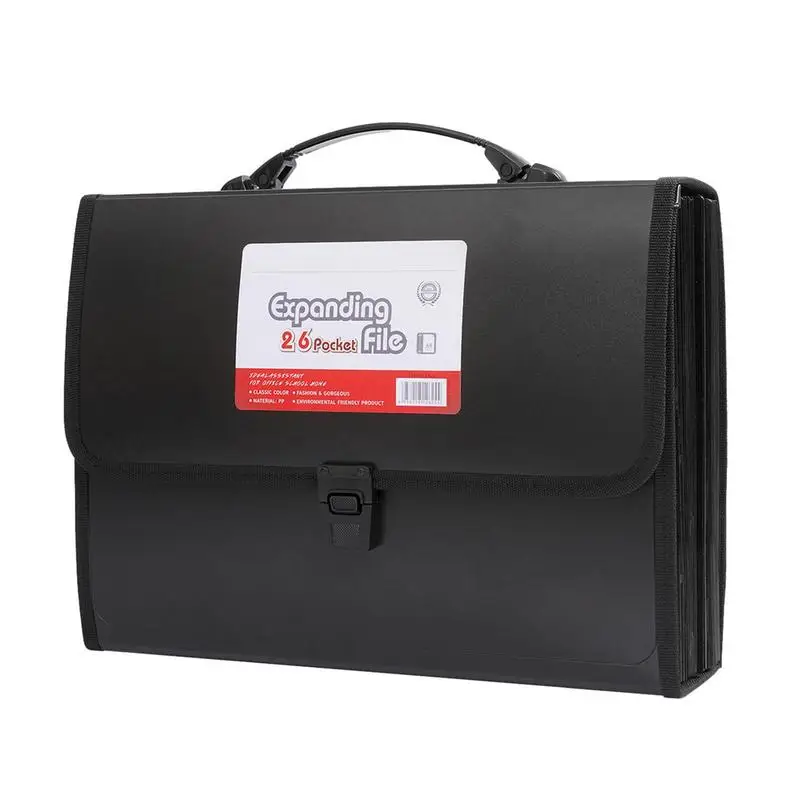 

Expanding File Folder 26-Layer Portable Storage Folder Storage Tool With Blank Tabs For Coupons Bills Files Papers And Receipts