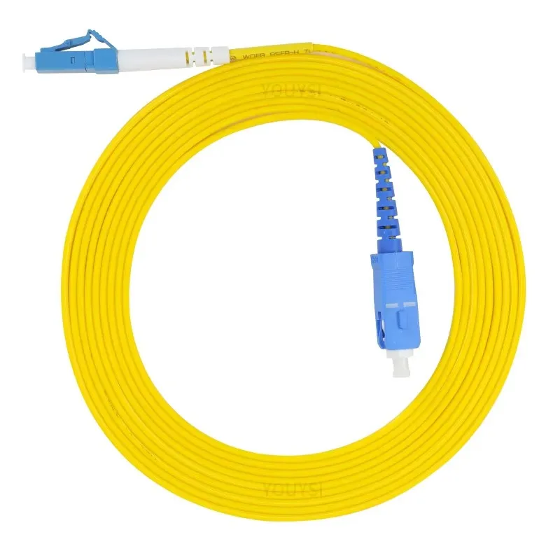 10 шт. Simplex LC/UPC-SC/UPC волоконно-оптический патч-корд кабель 1 м/2 м/3 м/5 м/10 м