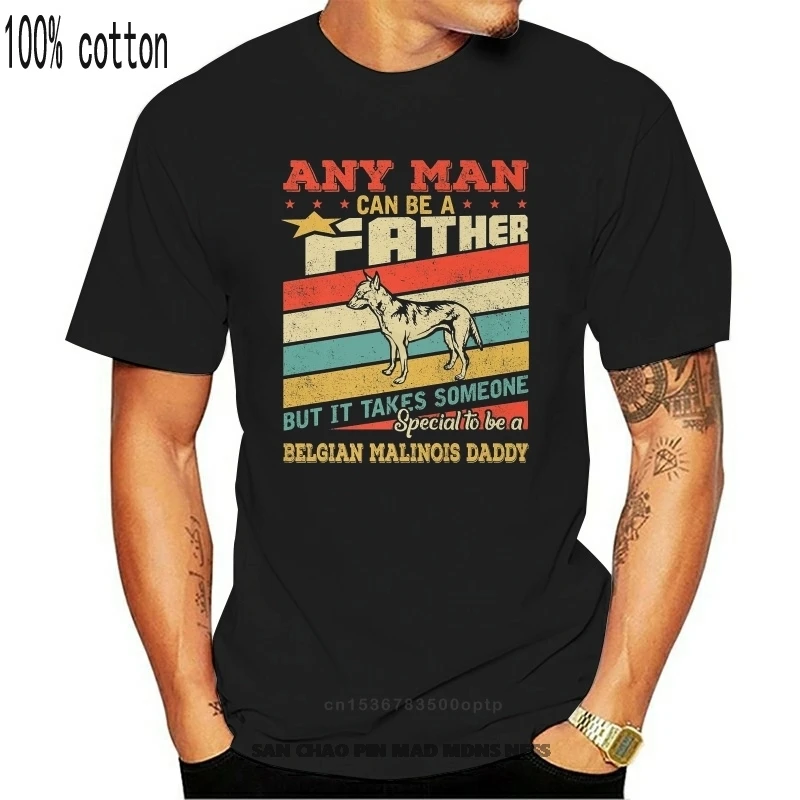 

Belgian Malinois Daddy Father's Day Vintage Retro Shirt