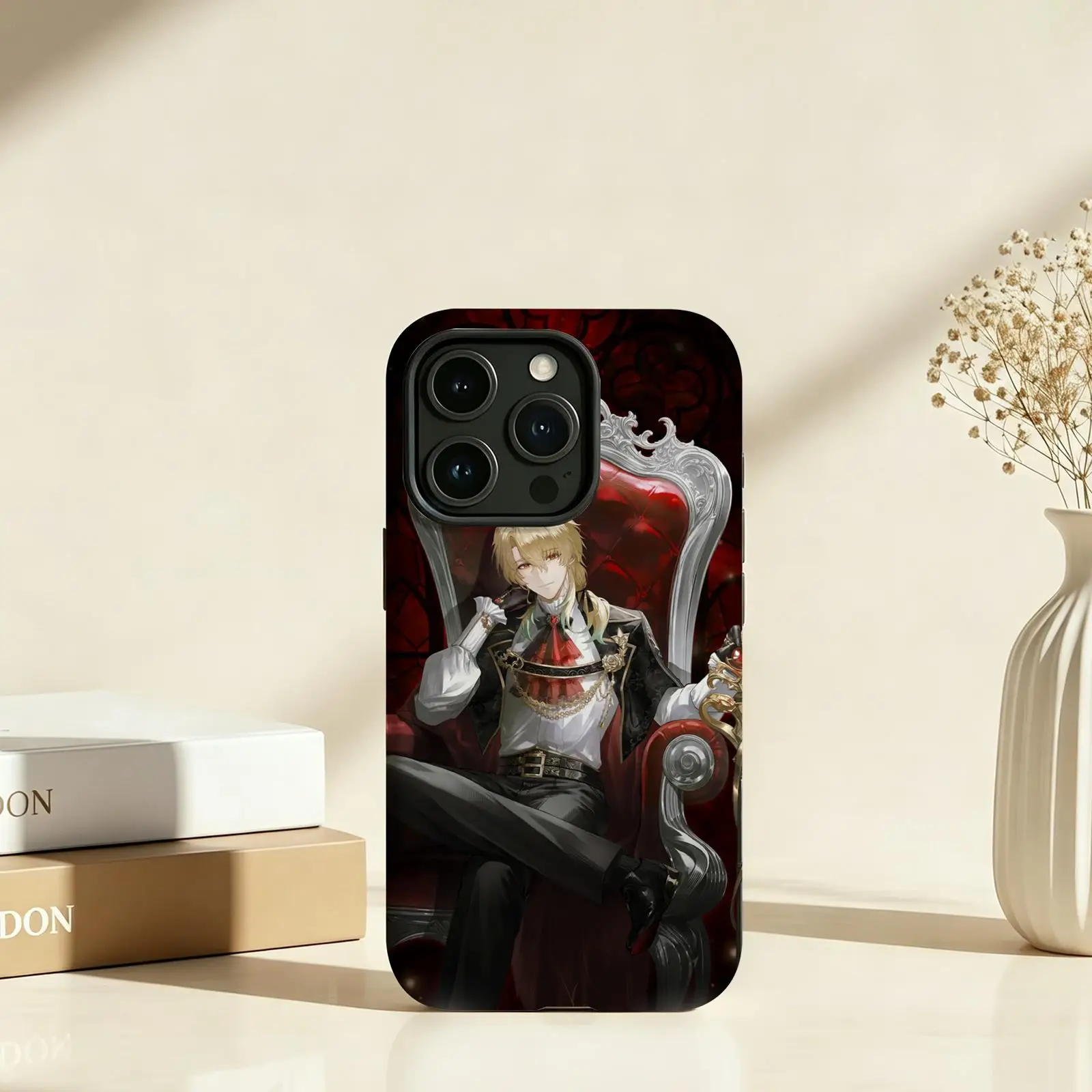 Фото Чехол для телефона iPhone 17, 16, 16e, 15, 14, 13, 12 Plus Pro Max, глянцевый, магнитный, с пленкой, Wuthering Waves LUUK HERSSEN №4