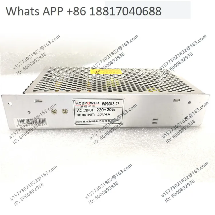Фото Импульсный источник питания WP100-S-27, выход 27В 4А, промышленный, для лифтов и пожарных систем №1